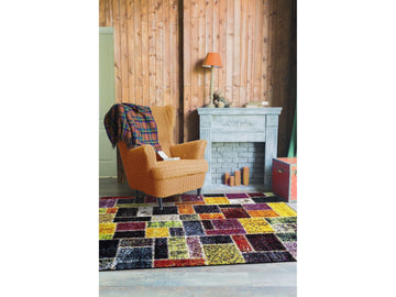 Patchwork Rug w/ 3 Size Options - Ornate Home
