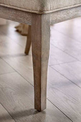 Patience Rustic Natural Tone & Beige Dining Chair (Set of 2) - Ornate Home