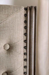 Patience Rustic Natural Tone & Beige Dining Chair (Set of 2) - Ornate Home