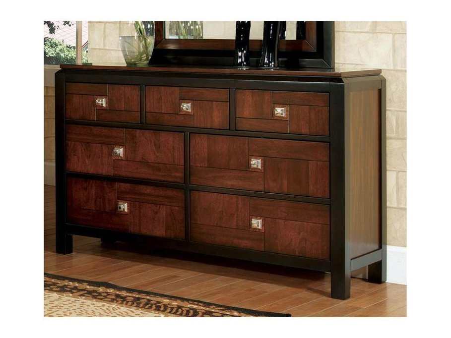Patra Acacia & Walnut Dresser - Ornate Home