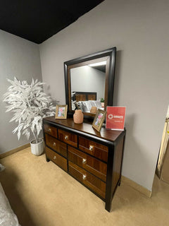 Patra Acacia & Walnut Dresser - Ornate Home