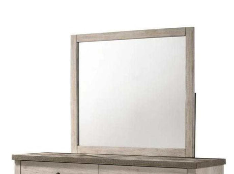 Patterson Driftwood Gray Mirror - Ornate Home
