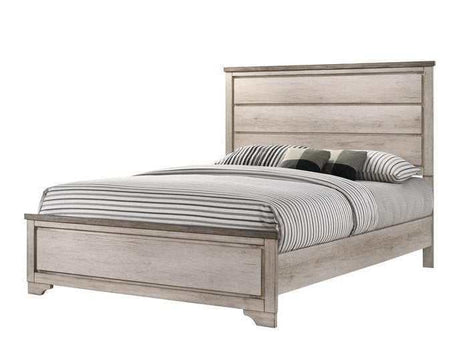 Patterson Driftwood Gray Queen Panel Bed - Ornate Home