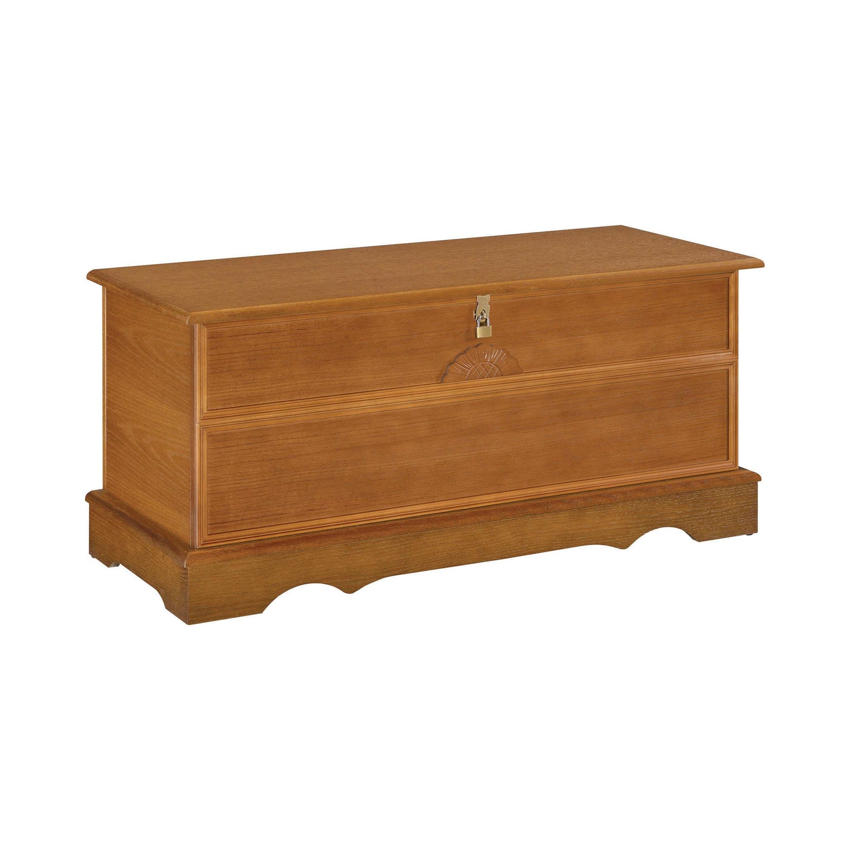 Paula Honey Cedar Chest - Ornate Home