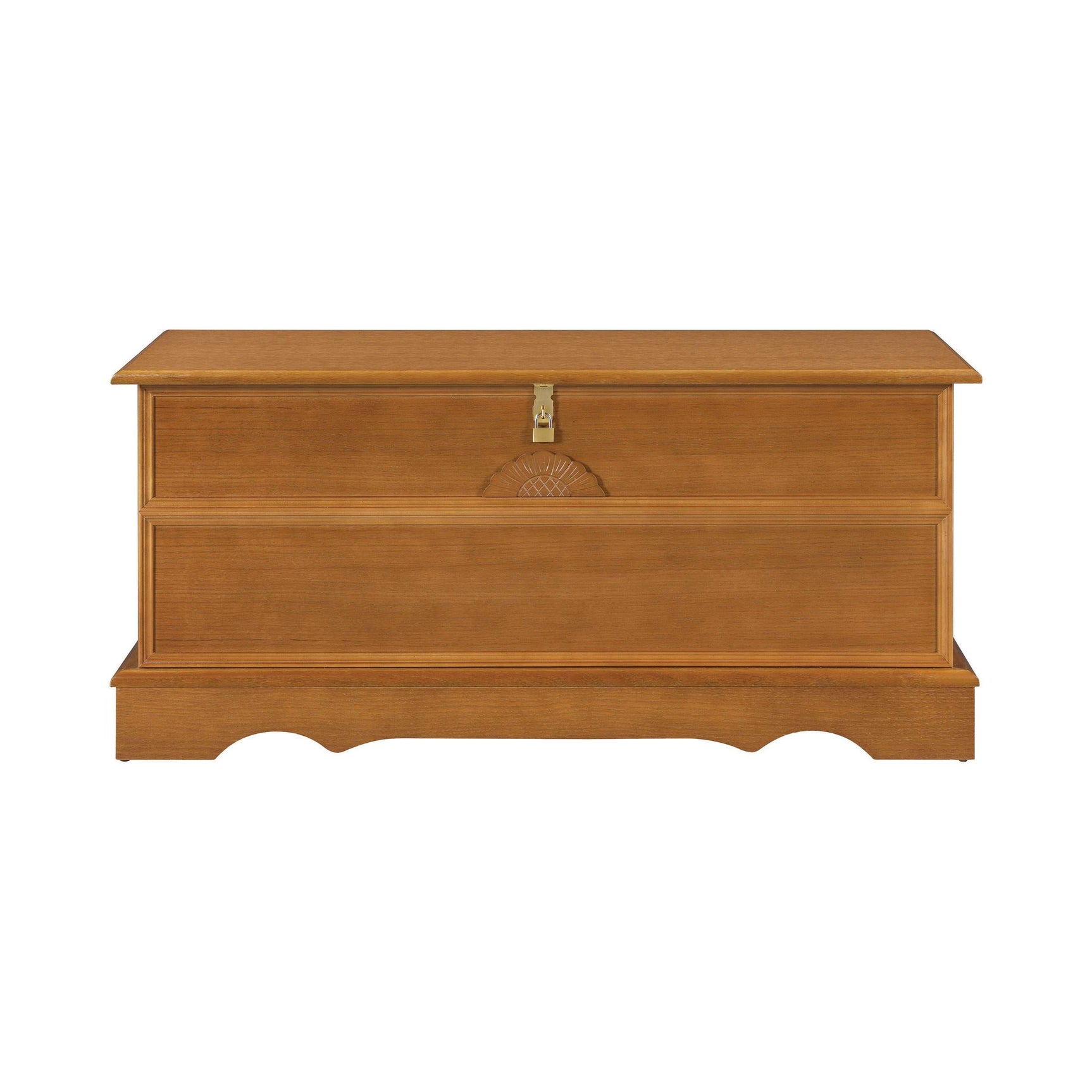 Paula Honey Cedar Chest - Ornate Home
