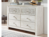 Paxberry Whitewash Dresser (40" H) - Ornate Home