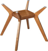 Paxton Nutmeg Glass Dining Table - Ornate Home