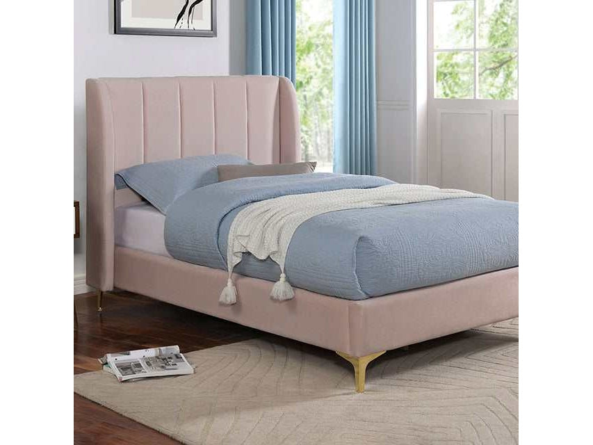 Pearl Light Pink Twin Bed - Ornate Home