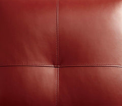 Peever Mahogany Red L Shape Sectional Sofa - Ornate Home