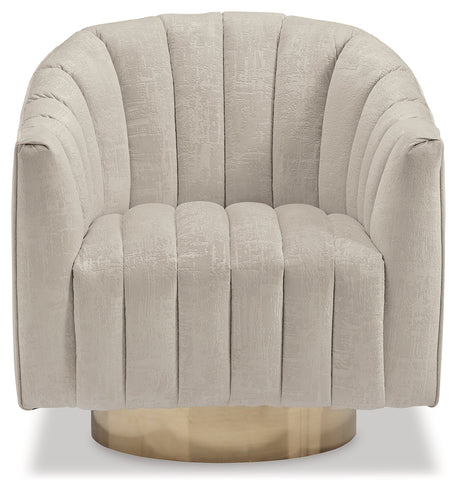Penzlin Pearl Velvet Accent Chair - Ornate Home