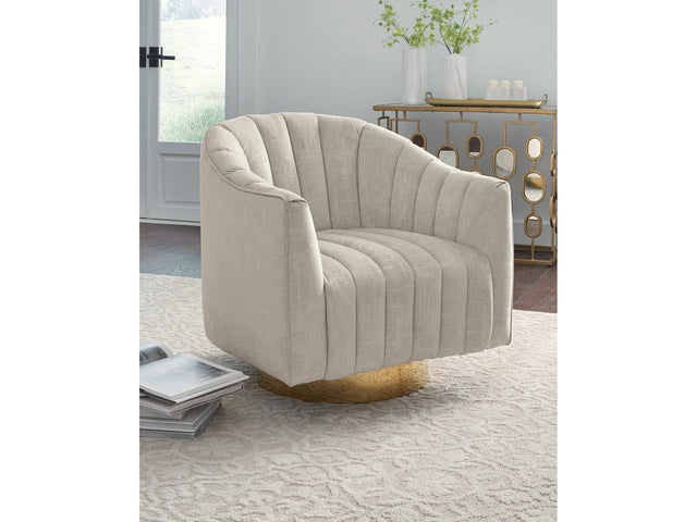 Penzlin Pearl Velvet Accent Chair - Ornate Home