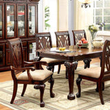 Petersburg Cherry Dining Table w/ 1 X 18" Leaf - Ornate Home
