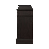 Phelps Antique Noir Rectangular Server - Ornate Home