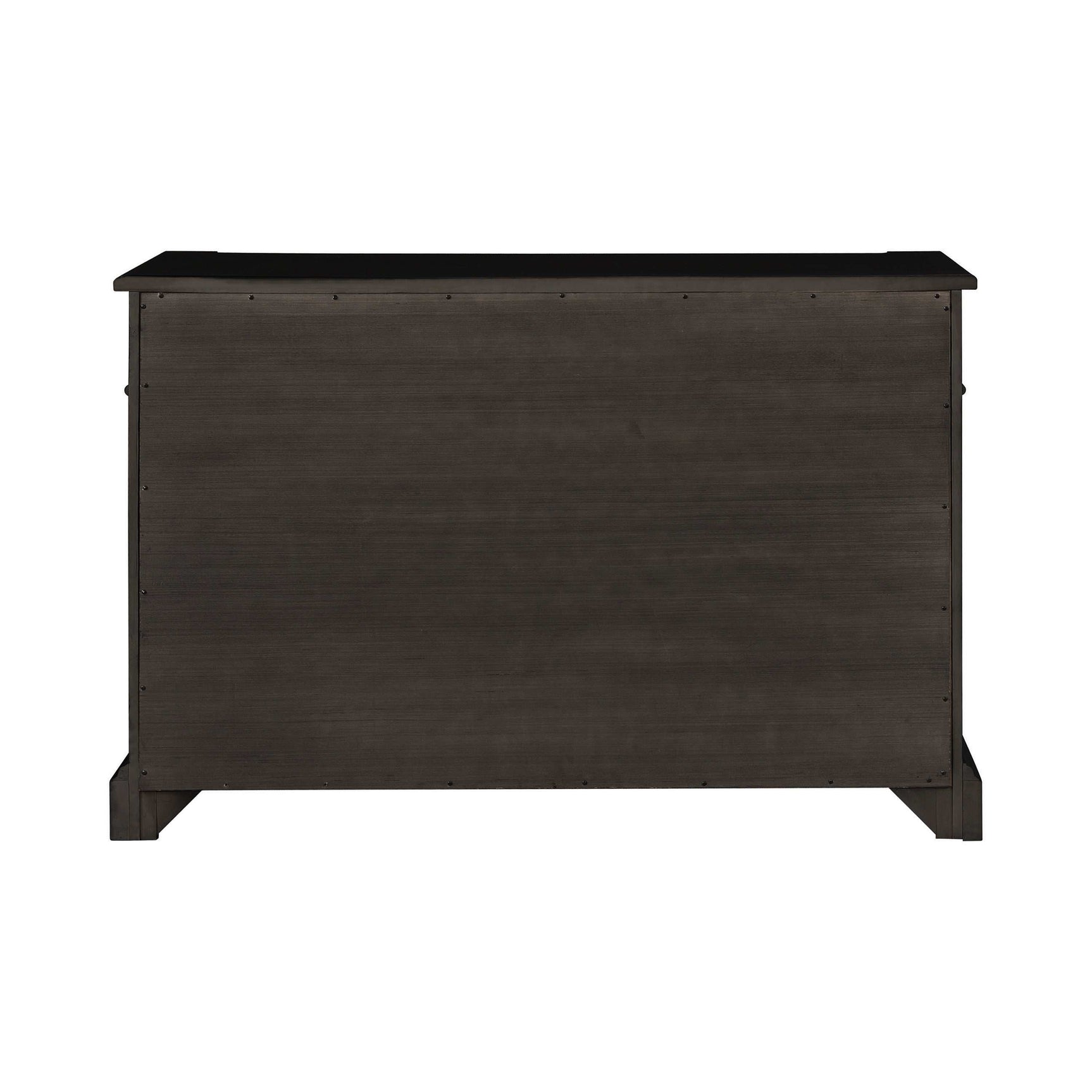 Phelps Antique Noir Rectangular Server - Ornate Home