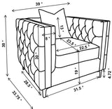 Phoebe Urban Bronze Chair - Ornate Home