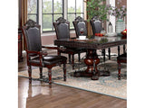 Picardy Brown Cherry Dining Table - Ornate Home