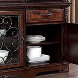 Picardy Brown Cherry Hutch & Buffet - Ornate Home