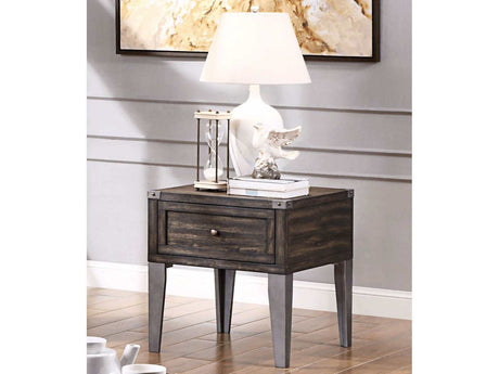 Piedmont Dark Oak End Table - Ornate Home