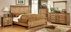 Pioneer Weathered Elm Nightstand - Ornate Home