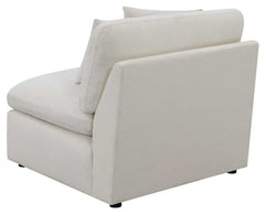 Pluma Ivory Modular Sectional Fabric Create your own Style - Ornate Home