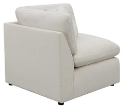 Pluma Ivory Modular Sectional Fabric Create your own Style - Ornate Home