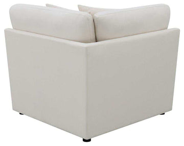 Pluma Ivory Modular Sectional Fabric Create your own Style - Ornate Home