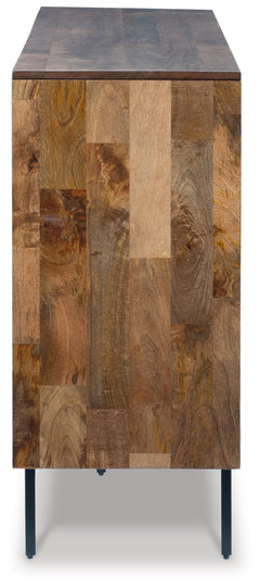 Prattville Brown Accent Cabinet - Ornate Home