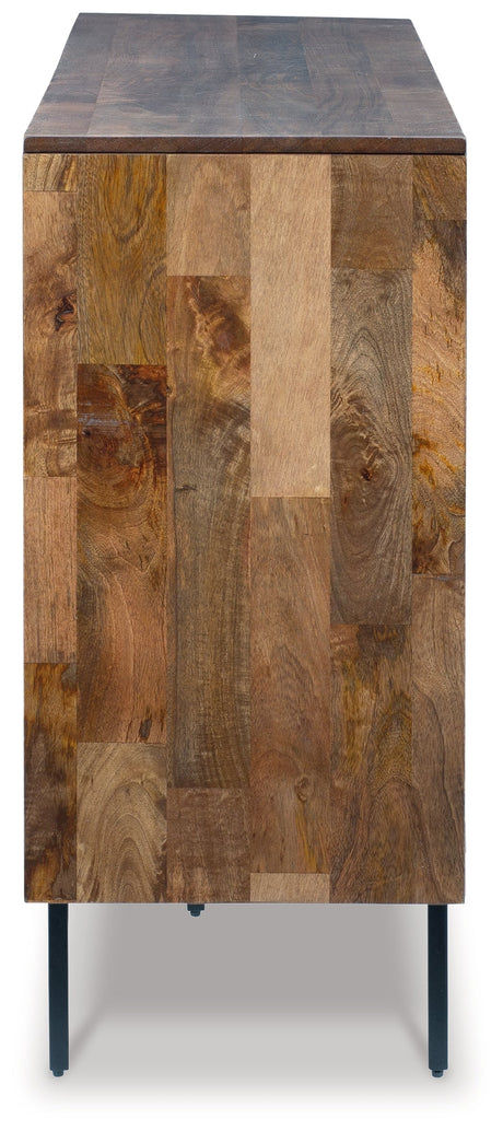 Prattville Brown Accent Cabinet - Ornate Home