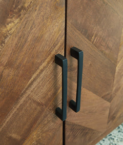 Prattville Brown Accent Cabinet - Ornate Home