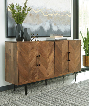 Prattville Brown Accent Cabinet - Ornate Home