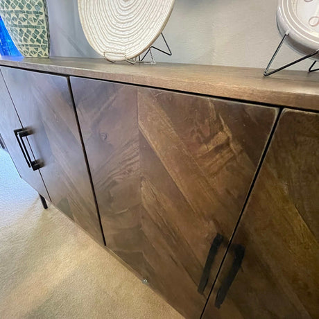 Prattville Brown Accent Cabinet - Ornate Home