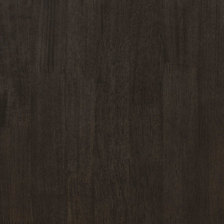 Prentiss Cappuccino / Black 7 Pc Counter Height Dining Set - Ornate Home