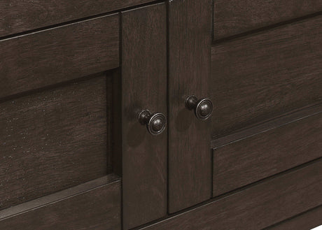 Prentiss Cappuccino Counter Height Dining Table - Ornate Home