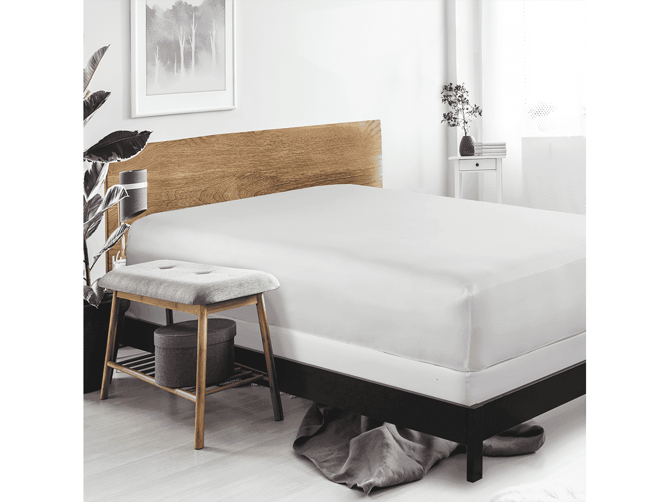 Purecare Refreshing TENCEL™ Lyocell Mattress Protector - Ornate Home