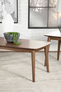 Radley Natural Walnut 3 Pc Coffee Table Set - Ornate Home