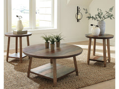 Raebecki Coffee Table Set / 3pc - Ornate Home