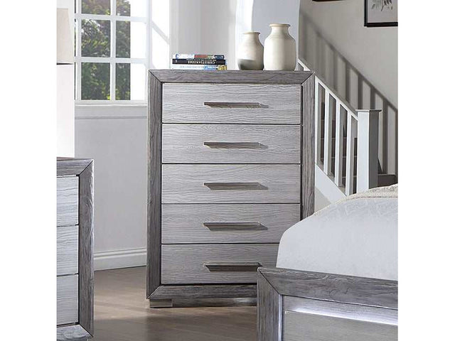 Raiden Gray Chest - Ornate Home