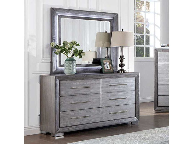 Raiden Gray Dresser - Ornate Home