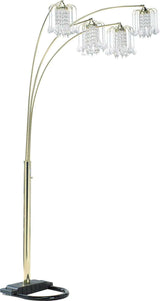 Rain Drop Arc 84" Floor Lamp - Ornate Home