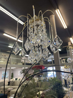 Rain Drop Arc 84" Floor Lamp - Ornate Home