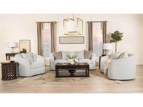 Rainn Latte 3 Pc Sofa Set - Ornate Home