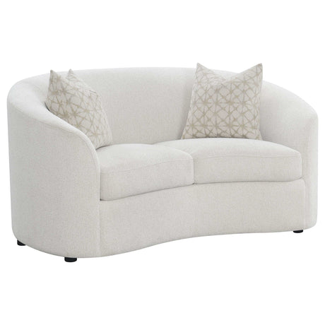 Rainn Latte 3 Pc Sofa Set - Ornate Home