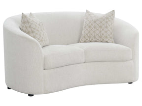 Rainn Latte Loveseat - Ornate Home