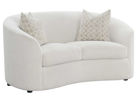 Rainn Latte Loveseat - Ornate Home