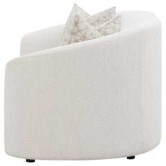 Rainn Latte Loveseat - Ornate Home