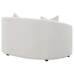 Rainn Latte Loveseat - Ornate Home