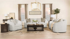Rainn Latte Loveseat - Ornate Home