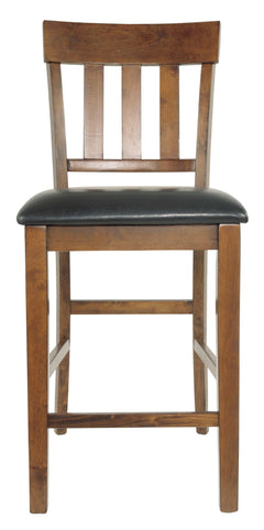 Ralene Medium Brown Bar Stool (Set of 2) - Ornate Home