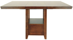Ralene Medium Brown Counter Height Dining Room Set / 7pc - Ornate Home