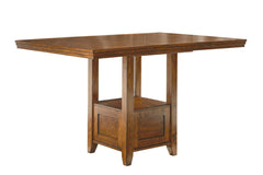 Ralene Medium Brown Counter Height Dining Room Set / 7pc - Ornate Home